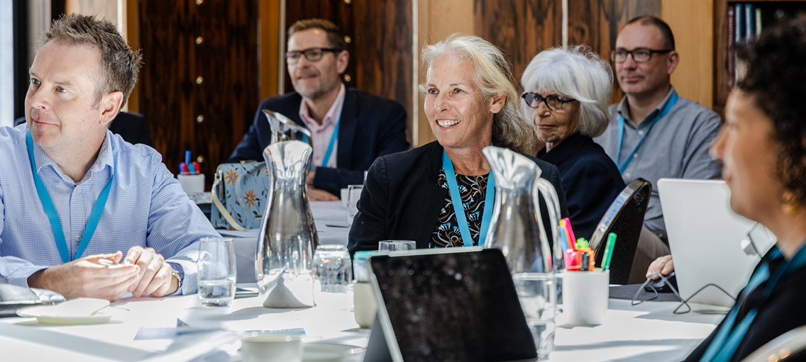 Photo of conference attendees