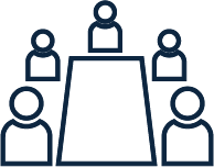 icon of people at a meeting table
