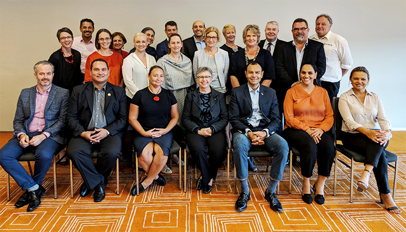 Photo of Aboriginal and Torres Strait Islander Strategy Group members
