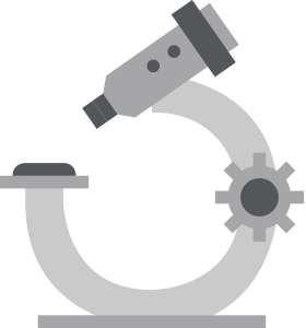 Illustration of microscope.