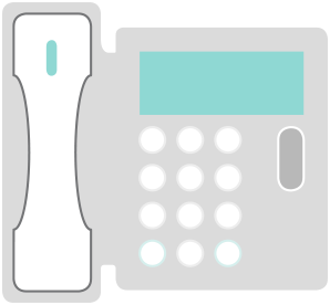 Illustration of telephone.